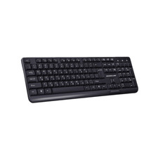 Silver Line KB-889HEA Arabic Hebrew English Multimedia Keyboard Black USB picture