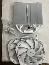 DeepCool AS500 PLUS White CPU Cooler 2 140m Fans, Universal RAM Height READ Desc picture
