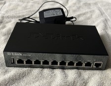 D-Link DSR-250 C1 8-PORT Gigabit VPN Unified Services Router Updated Tested picture