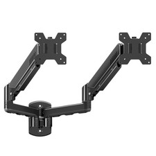 MOUNTUP Dual Monitor Wall Mount for 2 Max 32 Inch Computer Dual, Black picture