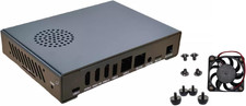 Black Metal Case for CM3588 NAS Kit Open Source Single Board Computer, Metal Hea picture