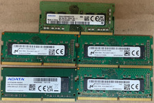LOT OF 5 Mixed brand and speeds, 8GB RAM SODIMM Laptop Memory RAM | TESTED picture