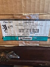 Panduit CJ688TPOR Category 6 TP-Style Jack Module - Orange - NEW, 38QTY in box picture