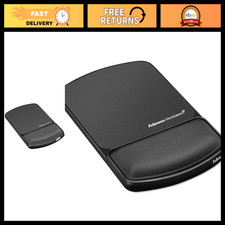 Gel Mouse Pad with Wrist Support - Microban Antimicrobial, Graphite Color picture