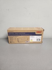 Genuine OKI Okidata C710 Printer High Yd Yellow Toner Cartridge 43866101 picture