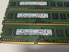 ==BULK LOT== 6x Samsung 4GB DDR3 PC3-12800U 240-Pin DIMM Unbuffered RAM picture