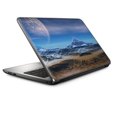 Laptop Skin Wrap Universal for 13 inch - Space Planet Moon Surface picture