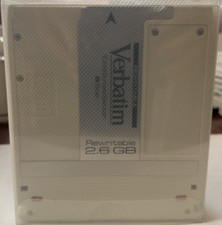 Verbatim 91204 2.6GB RW Media 1024 B/S With Labels & Cases - Qty 5 pieces picture