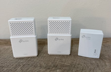 TP-Link AV1000 Gigabit Powerline Adapters Lot of 3, TL-PA7010/PA7017, Tested picture