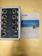 No Box Tested Planet ISW-800-M12 IP67  8-Port Gigabit Ethernet Switch picture