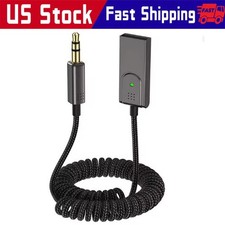 Bluetooth 5.3 to Aux Adapter for Car, USB to TRS 3.5mm Bluetooth Receiver add... picture