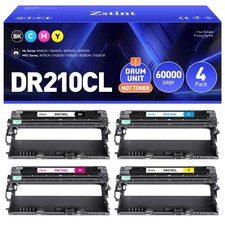 Zstint DR210CL Drum Unit (not Toner) 4-Pack Replacement Compatible Brother picture