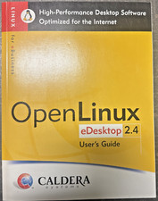 Caldera OpenLinux eDesktop 2.4 User's Guide 2000 - excellent Condition picture