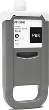 PFI-3700PBK Photo Black Pigment Ink Tank 700ml Replacement for Canon PFI-3700... picture