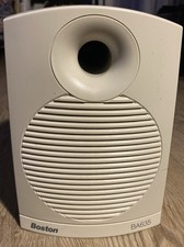 Vtg Boston Acoustics BA635 Sub Woofer ONLY Beige White Sub *NO POWER SUPPLY* picture