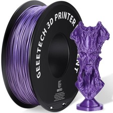1KG 1.75mm Geeetech Sparkly Glitter PLA 3D Printer Filament Silver/Purple/Blue picture