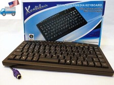 Xcalibur Slim Win. Certified PS/2 Spanish/Eng. 88key Mini Multimedia PC Keyboard picture