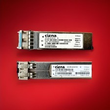 Lot 2 Ciena XCVR-A10Y31 1Gbps 1000Base-LX Duplex LC Optical Transceiver 1310nm picture