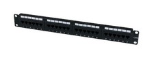StarTech.com C6PANEL24 24 Port 1U Rackmount Cat 6 110 Patch Panel picture