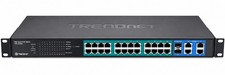 TRENDnet TPE-224WS 24-Port Web Smart PoE Ethernet Network Switch Tested Working picture