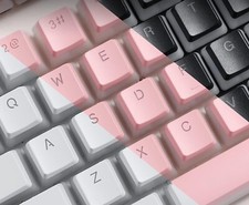 Redragon A130 Translucent REPLACEMENT Pudding Keycaps, Standard Keyboard Keys picture