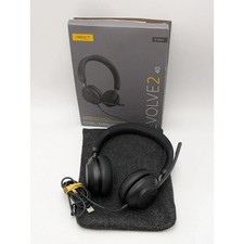 Jabra Evolve2 40 USB-A UC Stereo Headset noise isolation - HSC130 picture