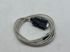 QVS USB 2.0 (Type-A) Male to DB-9 RS-232 Serial Male Adapter Cable 6 ft. - Black picture