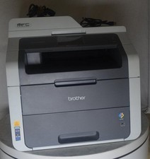 Brother MFC-9130CW AIO MFP Color Laser Printer Page Count 34K SEE NOTES  picture