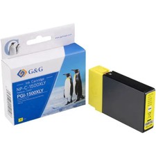 G&G 1C1500Y Compatible Cartridge Replaces Canon PGI-1500Y XL Yellow NP-C-1 picture