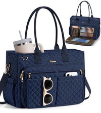 Bagstellar Teacher Tote Bag for Women, 15.6