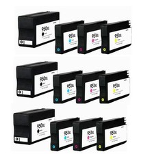 12PK Compatible For HP 950XL 951XL Ink Cartridges Officejet Pro 8620 8625 8630 picture