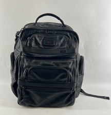 TUMI Alpha 2 T-Pass Business Class Leather Brief Pack Backpack 96578D2 Black picture