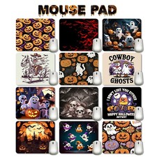 Happy Halloween Cute Ghost Skull Pumpkin Mouse Pad Gaming Mousepad Decor For PC picture