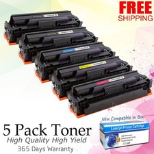 5PK CF410X-CF413X Color Set + Extra BK for HP M452nw M452dw picture