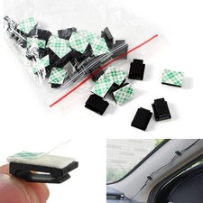 30pcs Self-Adhesive Cable Clips Cord Stick Organizer Wire Holders Clamps Mounts picture