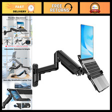 Adjustable Laptop Wall Mount for 17