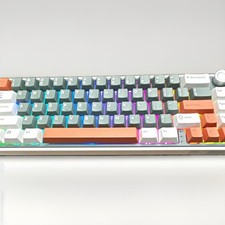 Thocc-ed out modded r65 with gateron smoothies (old switches included) lubed picture
