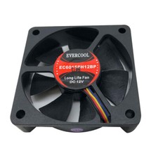 Evercool 60mm x 15mm EC6015SH12BP Computer Case Ball Bearing Fan 4-Pin PWM picture