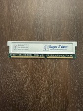 Super Talent PC3200 1 GB SO-DIMM 400 MHz DDR SDRAM Memory (D32PB1GJ) picture