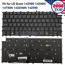 OEM US Keyboard for LG Gram 14Z90N 14T90N 14ZD90N 14Z90N-N.AAS7U1 14Z90N-VR50K picture