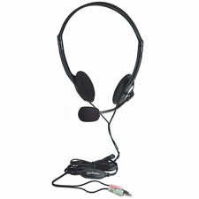 Manhattan Simpletek Stereo Headset With Microphone And Volume Control 164429 picture