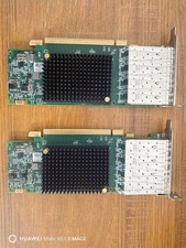 1x Genuine Pulled Emulex LPE35004-S3-LP ADAPTER 32GFC PCIE LP 4 PORT  Channel picture