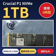 Crucial P1 1TB NVMe M.2 2280 SSD PCIe Solid State Drive Unused picture