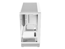 IDX6-W-NF White Dual USB3.0 / Type C Tempered Glass ATX Gaming Computer DIYPC picture