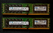 2 -Samsung 16GB DDR4 2133MHz PC4-17000 ECC RDIMM Server Memory M393A2G40EB1 32GB picture