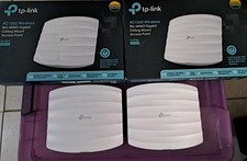 Lot 2 TP-Link Omada EAP225 AC1350 Dual Band Gigabit Wireless Access Points ONLY picture