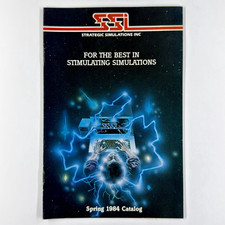 SSI Spring 1984 Catalog PC Gaming Software Strategic Simulations Inc Vintage picture
