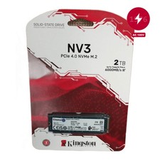 KINGSTON TECHNOLOGY SSD 2TB M.2 NVMe TYPE 2280 Internal Solid State Drive Used picture