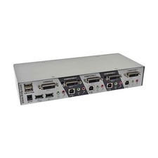 Lindy 39333 KVM Switch PRO USB 2.0 Audio DVI-I Dual Link 4-Port picture