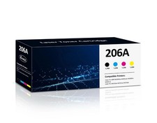 206A 206X Toner Cartridge Set 4 Pack For HP M255dw M283fdw M283cdw picture